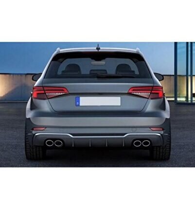 S3 HATCHBACK DİFÜZÖR (STANDART TAMPON UYUMLU) 2017-2019