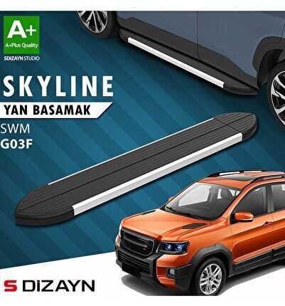S-Dizayn SWM G03F Skyline Aluminyum Yan Basamak 193 Cm 2023 Üzeri A+ Kalite