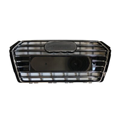 AUDİ A4 UYUMLU B9 S4 (S LİNE) KROM SİYAH PANJUR 2016+