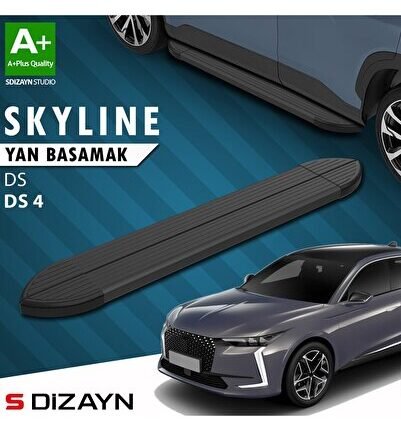 S-Dizayn DS DS 4 Skyline Siyah Yan Basamak 183 Cm 2020 Üzeri A+ Kalite