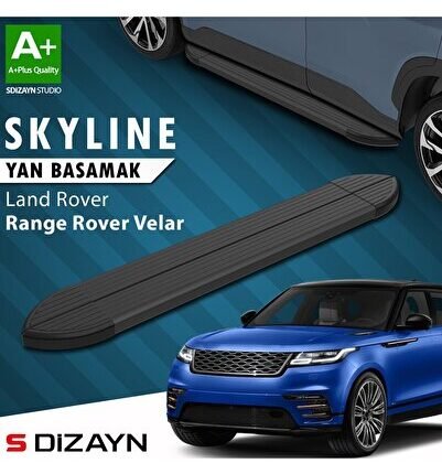 S-Dizayn Land Rover Range Rover Velar Skyline Siyah Yan Basamak 193 Cm 2017 Üzeri A+ Kalite