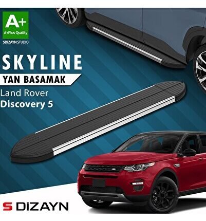 S-Dizayn Land Rover Discovery 5 Skyline Krom Yan Basamak 193 Cm 2017 Üzeri A+ Kalite