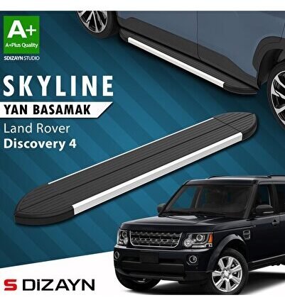 S-Dizayn Land Rover Discovery 4 Skyline Aluminyum Yan Basamak 193 Cm 2009-2016 A+ Kalite