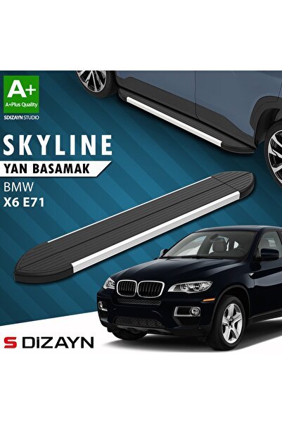 1_org_zoom-39952.jpg S-Dizayn Bmw X6 E71 Skyline Aluminyum Yan Basamak 193 Cm 2008-2014 A+ Kalite - Görsel 1