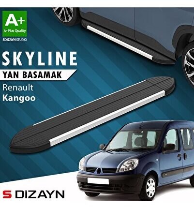 S-Dizayn Renault Kangoo Skyline Aluminyum Yan Basamak 183 Cm 1998-2007 A+ Kalite