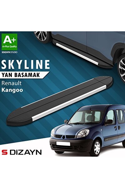 1_org_zoom-39980.jpg S-Dizayn Renault Kangoo Skyline Aluminyum Yan Basamak 183 Cm 1998-2007 A+ Kalite - Görsel 1
