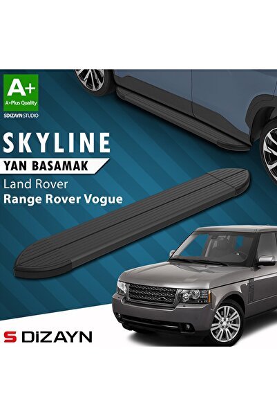 1_org_zoom-40002.jpg S-Dizayn Land Rover Range Rover Vogue 2 Skyline Siyah Yan Basamak 183 Cm 2002-2012 A+ Kalite - Görsel 1