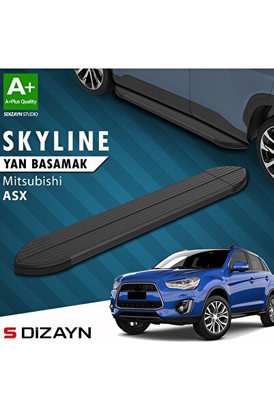 1_org_zoom-40049.jpg S-Dizayn Mitsubishi ASX Skyline Siyah Yan Basamak 183 Cm 2010 Üzeri A+ Kalite - Görsel 1