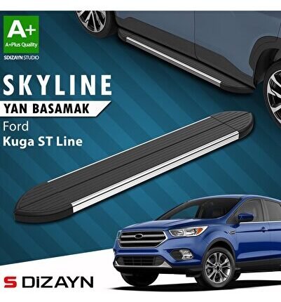 S-Dizayn Ford Kuga 2 ST-Line Skyline Krom Yan Basamak 183 Cm 2017-2019 A+ Kalite