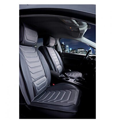 Fiat Fullback Lüx Deri Oto Koltuk Kılıfı Ön Arka Takım (ANTALYA) FÜME