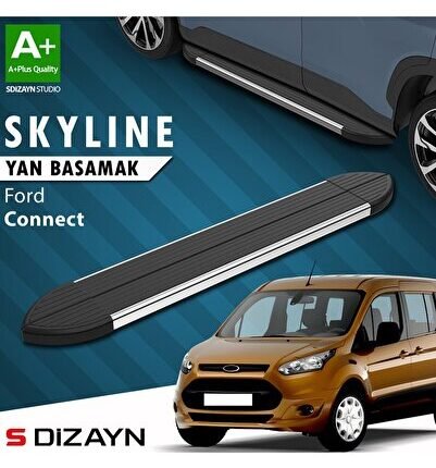 S-Dizayn Ford Connect Skyline Krom Yan Basamak 183 Cm 2002-2014 A+ Kalite