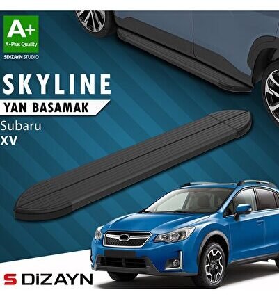 S-Dizayn Subaru XV Skyline Siyah Yan Basamak 173 Cm 2011-2017 A+ Kalite