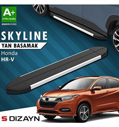 S-Dizayn Honda HR-V 2 Skyline Aluminyum Yan Basamak 173 Cm 2015-2020 A+ Kalite