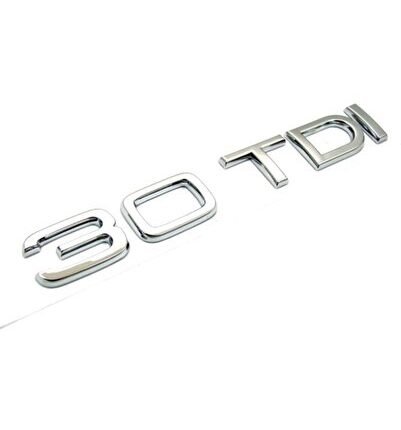 Audı 30 Tdı Krom Bagaj Yazısı