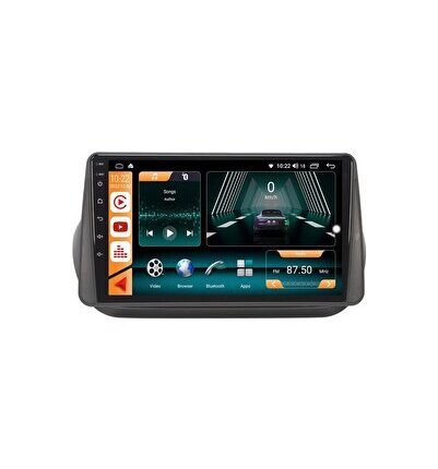 Fiat Fiorino Android 12 Carplay Navigasyon Multimedya uyumlu  - 2GB Ram 32GB HDD