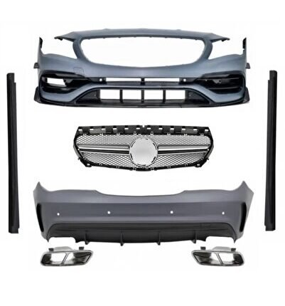 Mercedes Cla Serisi C117 W117 Cla45 Amg Body Kit 2013-2018