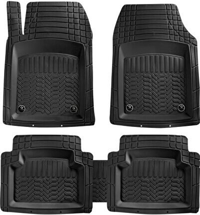 Maserati Coupe Uyumlu Universal Paspas 3D Profesyonel Siyah