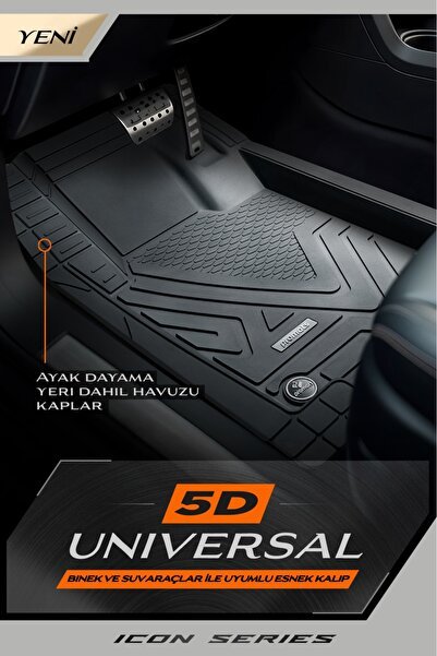 1_org_zoom-43960.jpg FİAT DOBLO 2001-2005 5D OTO PASPAS ICON SİYAH - Görsel 1