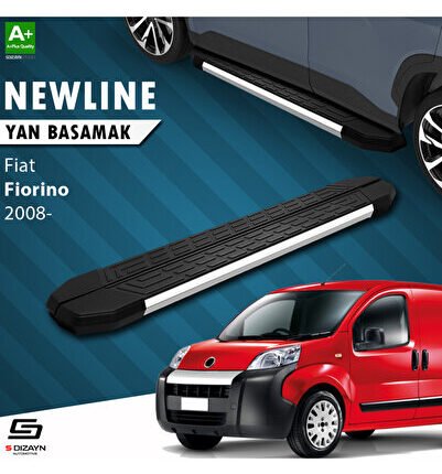 Fiat Fiorino NewLine Krom Yan Basamak 173 Cm 2008 Üzeri A+ Kalite FI-FI1-YBS-NW-KA-173