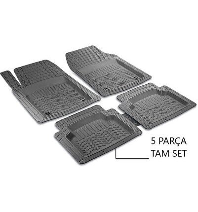 Renault Clio 2 1999-2006 Oto Paspas Profesyonel 4d (gri)