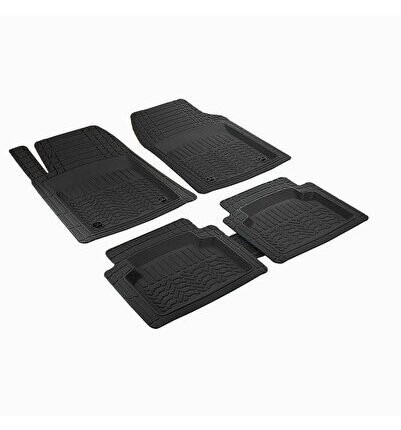 Opel Vectra C 2005 Uyumlu Termokauçuk 3d Havuzlu Paspas Siyah