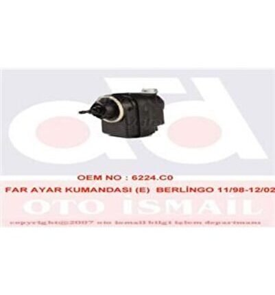 87267 FAR AYAR MOTORU PARTNER / BERLINGO 98-02
