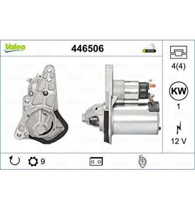 Marş Motoru Nıssan Versa 1.6 09-11- Mıcra Uyumlu