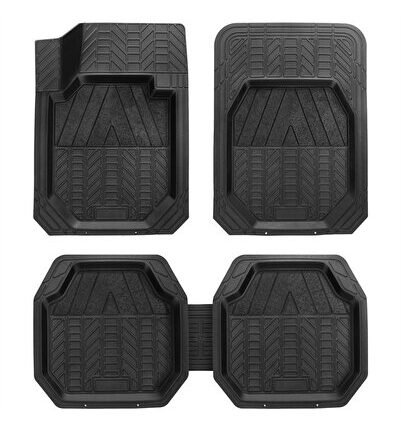 Tuna 3D Siyah Üniversal Havuzlu Paspas 5 Parça