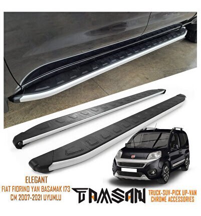 FIAT FIORINO ELEGANT MODEL YAN BASAMAK GRİ 173 CM 2007-2021 UYUMLU