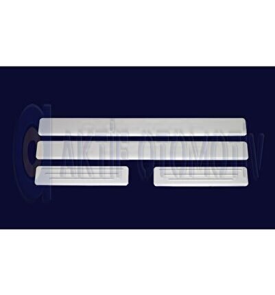 Dacia Duster Uyumlu Kapı Eşiği Krom 4 Kapı 2010