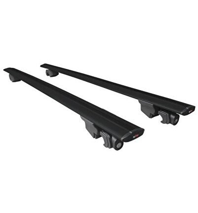 Dacia Duster 2010-2013 Arası ile uyumlu HOOK Model Anahtar Kilitli Ara Atkı Tavan Barı SİYAH