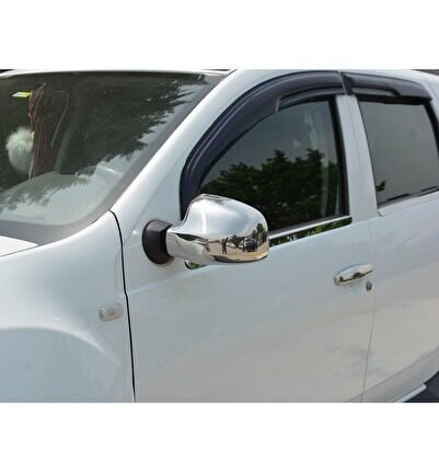 Duster Uyumlu Ayna Kapağı Abs Krom 2 Parça 2013-2017