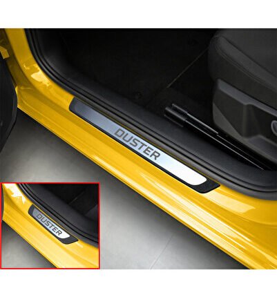 Dacia Duster Krom Kapı Eşik Koruması 2010-2017 Arası 4 Parça