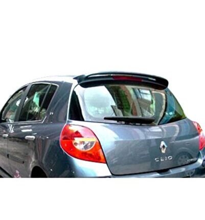 Renault Clio 3 Hb Ayaklı Işıksız Spoiler BOYASIZ