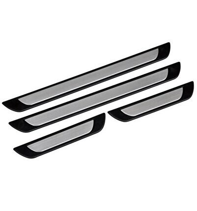 Dacıa Duster 2009-2018 Uyumlu Kapı Eşiği Krom Line-4 Prç. P.çelik Krom 1.kalite