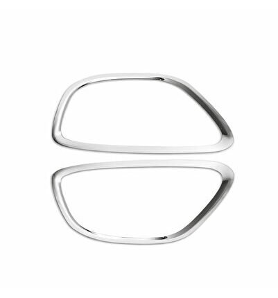 Dacia Duster 2010-2018 Arası Krom Sis Farı Çerçevesi 2 Parça