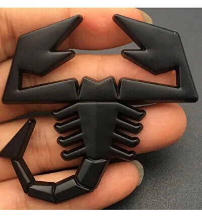 Scorpion Piano Black Bagaj Arması 3M 3D ABS Dacia Duster