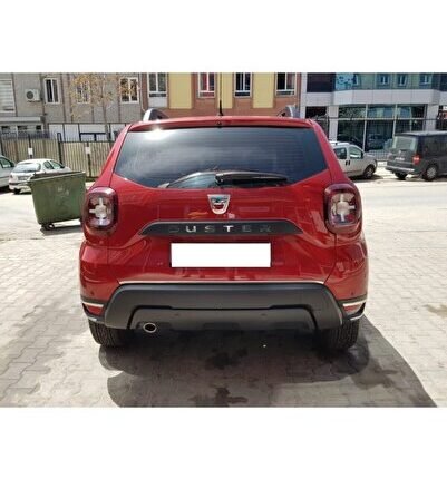 Dacia Duster 2018 Üzeri Krom Bagaj Alt Çıtası 1 Parça Paslanmaz Çelik
