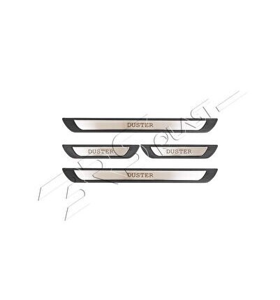 DACIA DUSTER  4 PRÇ. İÇ KAPI EŞİĞİ KROM ABS