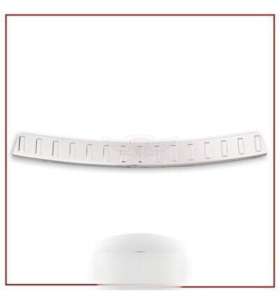 Dacia Duster Uyumlu Arka Tampon Üstü Koruma 2010-2018 Paslanmaz Çelik Parça