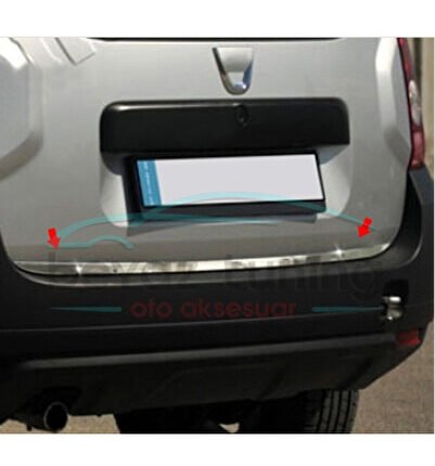 Dacia Duster Bagaj Alt Çıtası Krom Nikelajı 2010-2017