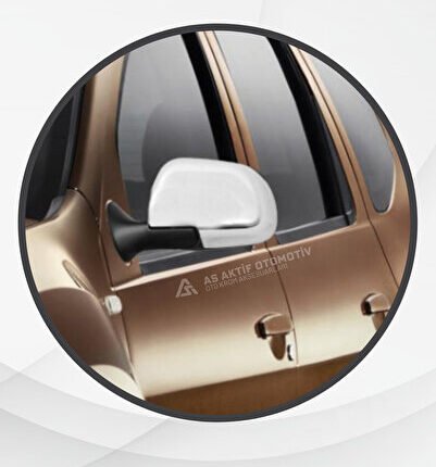 Dacia Duster Suv Ayna Kapağı 2 Parça 2010-2012 Krom Paslanmaz Çelik