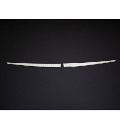 Bagaj İç Eşiği Krom 2 Parça Duster SUV 2018 Ve Sonrası Modeller İçin