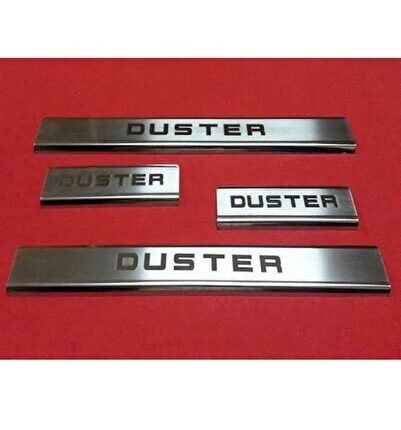 Dacıa Duster 2010-2017 Krom Kapı Eşiği Paslanmaz Çelik 4 Parça