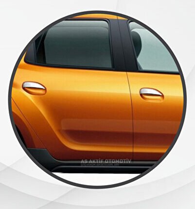 Dacia Duster Suv Kapı Kolu 4 Parça 2018 ve Üzeri Krom Paslanmaz Çelik