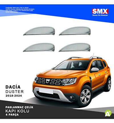 Dacia Duster Krom Kapı Kolu 4 Kapı 2018-2024 Arası UYUMLU