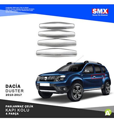 Dacia Duster Krom Kapı Kolu 4 Kapı 2010-2017 Arası UYUMLU
