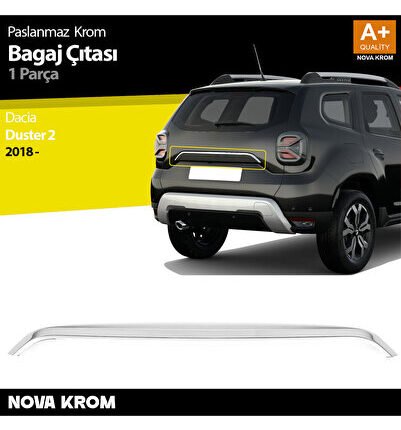 Dacia Duster Krom Bagaj Çıtası 2018 2024