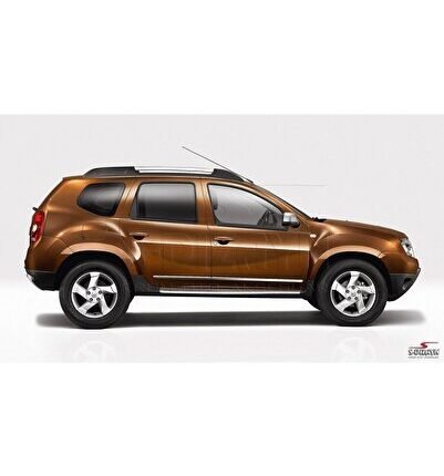 Dacia Duster Uyumlu Kapı Koruma Çıtası Krom 2009-2018