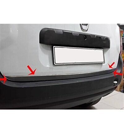 Dacia Duster Krom Bagaj Alt Çıta 2010-2017 Paslanmaz Çelik